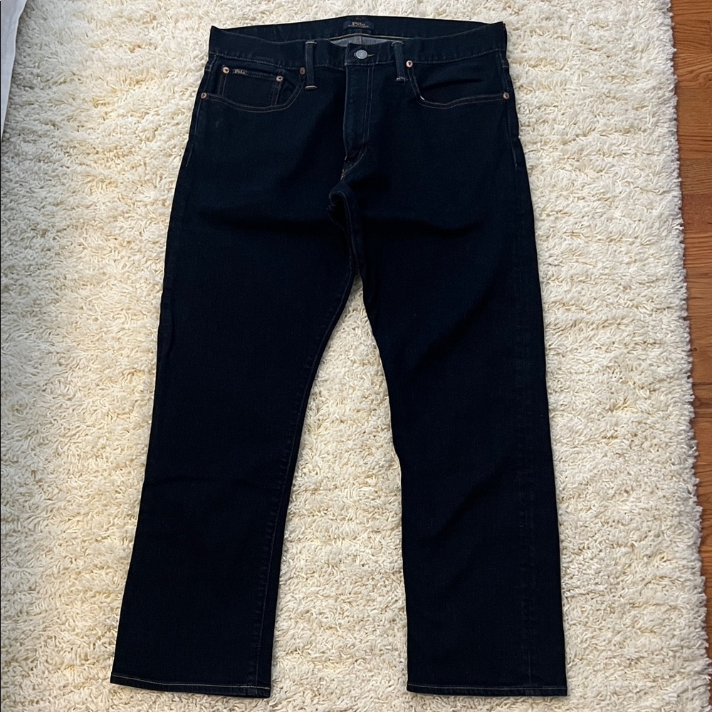 Polo by Ralph Lauren Men's Midnight Blue Straight Jeans